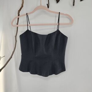 Wendy harrison Beverly hills pink label boned suiting cami